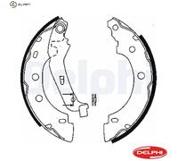 DELPHI LS1842 Brake Shoe Set