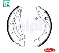 BRAKE SHOE SET LS1843 FOR TOYOTA 7A-FE 1.8L 1ZZ-FE 1.8L 4A-FE 1.6L 2C-T 2.0L