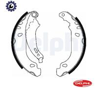 BRAKE SHOE SET LS1848 FOR PEUGEOT 206+ KFW /KFV /KFX /KFT 1.4L NFZ 1.6L 4cyl