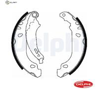 Delphi Rear Brake Shoe Set LS1848 - Fits Peugeot 206, 206+ & 206 Van