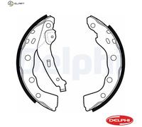 BRAKE SHOE SET LS1880 FOR MITSUBISHI CARISMA SPACE/STAR/MPV 4G13 1.3LF9Q2 1.9L