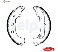 Genuine Delphi Rear Brake Shoe Set - LS1940