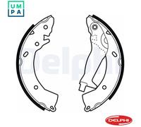 BRAKE SHOE SET LS1966 FOR HYUNDAI FLUIDIC/ELANTRA GETZ/PRIME AVANTE i35 CLICK