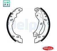 BRAKE SHOE SET LS1971 FOR FIAT 500/C PANDA/Hatchback/Van/CLASSIC FORDFP4 1.2L