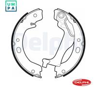 Rear Brake Shoe Set Delphi LS2003 Fits Toyota Corolla Braking System