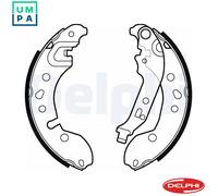 Brake shoes LS2124 DELPHI for RENAULT DACIA SMART