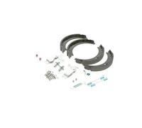 BOSCH 0204113812 Parking Brake Shoe Set Rear Fits Chrysler Mercedes-Benz