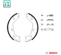 BRAKE SHOE SET PARKING BRAKE 0 986 487 542 FOR MERCEDES-BENZ CABRIOLET 123 8 8