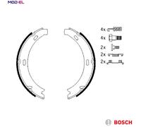 BRAKE SHOE SET PARKING BRAKE 0 986 487 584 FOR MERCEDES-BENZ E-CLASS/T-Model