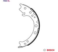 BRAKE SHOE SET PARKING BRAKE 0 986 487 967 FOR HONDA CR-V/IV/SUV N22B4 2.2L 4cyl