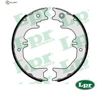 Brake Shoe Set, parking brake 01084 LPR for TOYOTA LEXUS