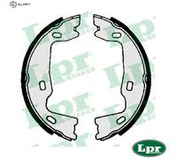 BRAKE SHOE SET PARKING BRAKE 02570 FOR OPEL C18SEL/18XEL X18XE 1.8L 4cyl ASTRA F