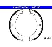 ATE 03.0137-0150.2 Handbrake shoes