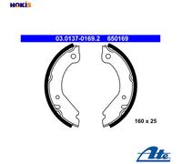 ATE 03.0137-0169.2 Handbrake shoes