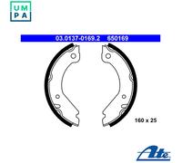 BRAKE SHOE SET PARKING BRAKE 03.0137-0169.2 FOR VOLVO 960/II/Rural/Mk/Break 2.0L