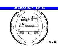 ATE 03.0137-0170.2 Handbrake shoes