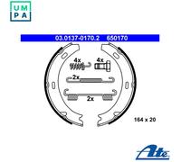 ATE 03.0137-0170.2 Handbrake shoes