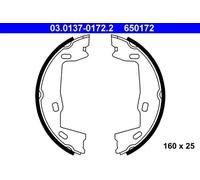ATE 03.0137-0172.2 Handbrake shoes