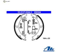 ATE 03.0137-0244.2 Handbrake shoes