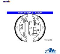 BRAKE SHOE SET PARKING BRAKE 03.0137-0244.2 FOR MERCEDES-BENZ LASS 2.1L 5cyl
