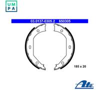 Brake Shoe Set, parking brake 03.0137-0305.2 ATE for BMW 3 Touring 5 5 Touring 3