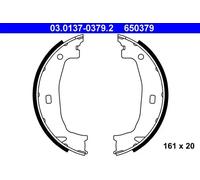 ATE 03.0137-0379.2 Handbrake shoes