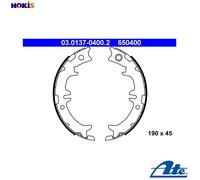 Brake Shoe Set, parking brake 03.0137-0400.2 ATE for TOYOTA LEXUS