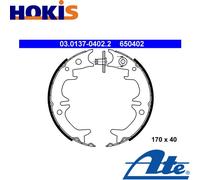 ATE 03.0137-0402.2 Handbrake shoes