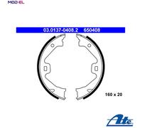 ATE 03.0137-0408.2 Handbrake shoes