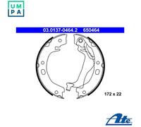 ATE 03.0137-0464.2 Handbrake shoes