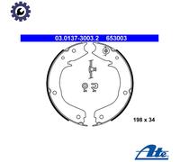 BRAKE SHOE SET PARKING BRAKE FOR MITSUBISHI PAJERO III V7 W V6 W 6G74 4M41 ATE