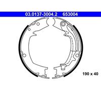 ATE 03.0137-3004.2 Handbrake shoes
