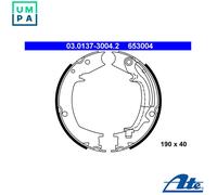 ATE 03.0137-3004.2 Handbrake shoes