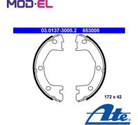 ATE 03.0137-3005.2 Handbrake shoes
