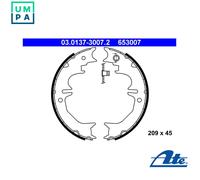 BRAKE SHOE SET PARKING BRAKE 03.0137-3007.2 FOR LEXUS TOYOTA SEQUOIA SW4 4.6L GX