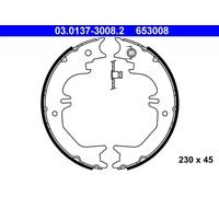 ATE 03.0137-3008.2 Handbrake shoes