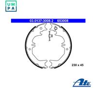 ATE 03.0137-3008.2 Handbrake shoes
