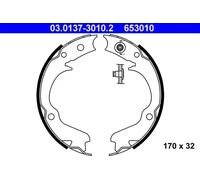 Brake Shoe Set, parking brake 03.0137-3010.2 ATE for SUBARU IMPREZA Saloon