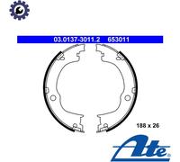 BRAKE SHOE SET PARKING BRAKE 03.0137-3011.2 FOR CHEVROLET CAPTIVA/SPORT/Van 3.0L