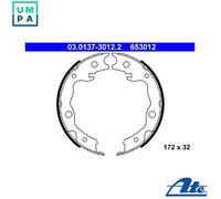 BRAKE SHOE SET PARKING BRAKE 03.0137-3012.2 FOR TOYOTA RAV/4/IV/SUV/III 2.0L