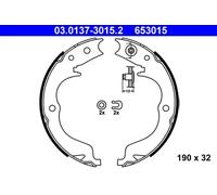 ATE 03.0137-3015.2 Handbrake shoes
