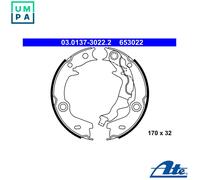 ATE 03.0137-3022.2 Handbrake shoes