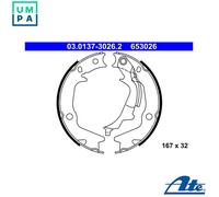 ATE 03.0137-3026.2 Handbrake shoes