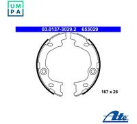 ATE 03.0137-3029.2 Handbrake shoes