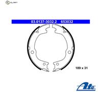 BRAKE SHOE SET PARKING BRAKE 03.0137-3032.2 FOR HYUNDAI SANTA/FE/II/SUV/Van 2.0L