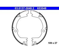 Brake Shoe Set, parking brake 03.0137-3048.2 ATE for KIA HYUNDAI