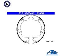 ATE Brake Shoe Set 03.0137-3048.2 - Parking Brake for KIA HYUNDAI (Sorento II, Maxcruz, Santa Fe XL)