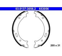 ATE 03.0137-3056.2 Handbrake shoes