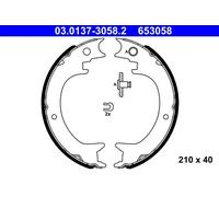 Brake Shoe Set, parking brake 03.0137-3058.2 ATE for MITSUBISHI PAJERO/SHOGUN IV