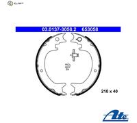 ATE 03.0137-3058.2 Handbrake shoes